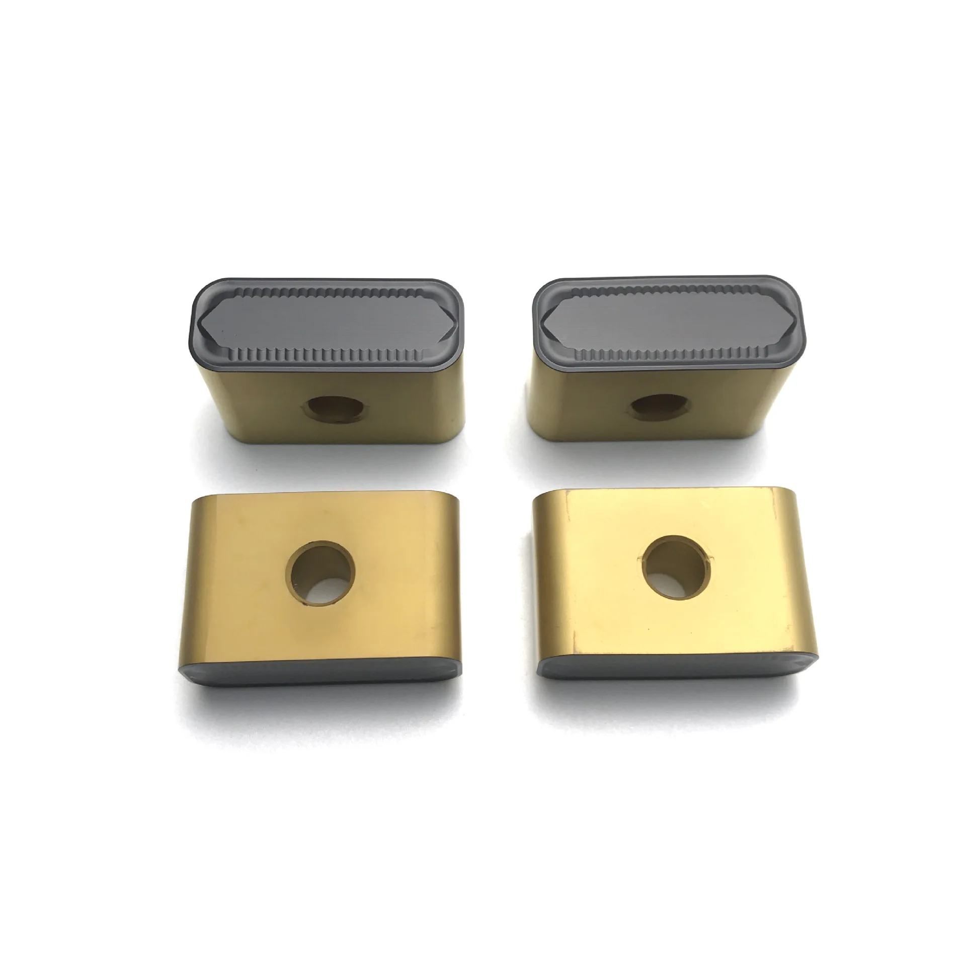 Insertos de carburo LNMX322212/LNUX301940 para reparar el piso del cubo de la rueda del tren con revestimiento - imagen 4