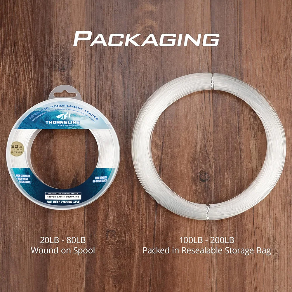 Sedal Monofilamento Thornsline – Hilo de choque para bagre - imagen 5