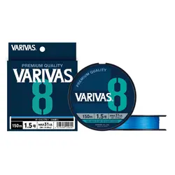 VARIVAS Línea Trenzada PE 8 Hebras Azul Océano