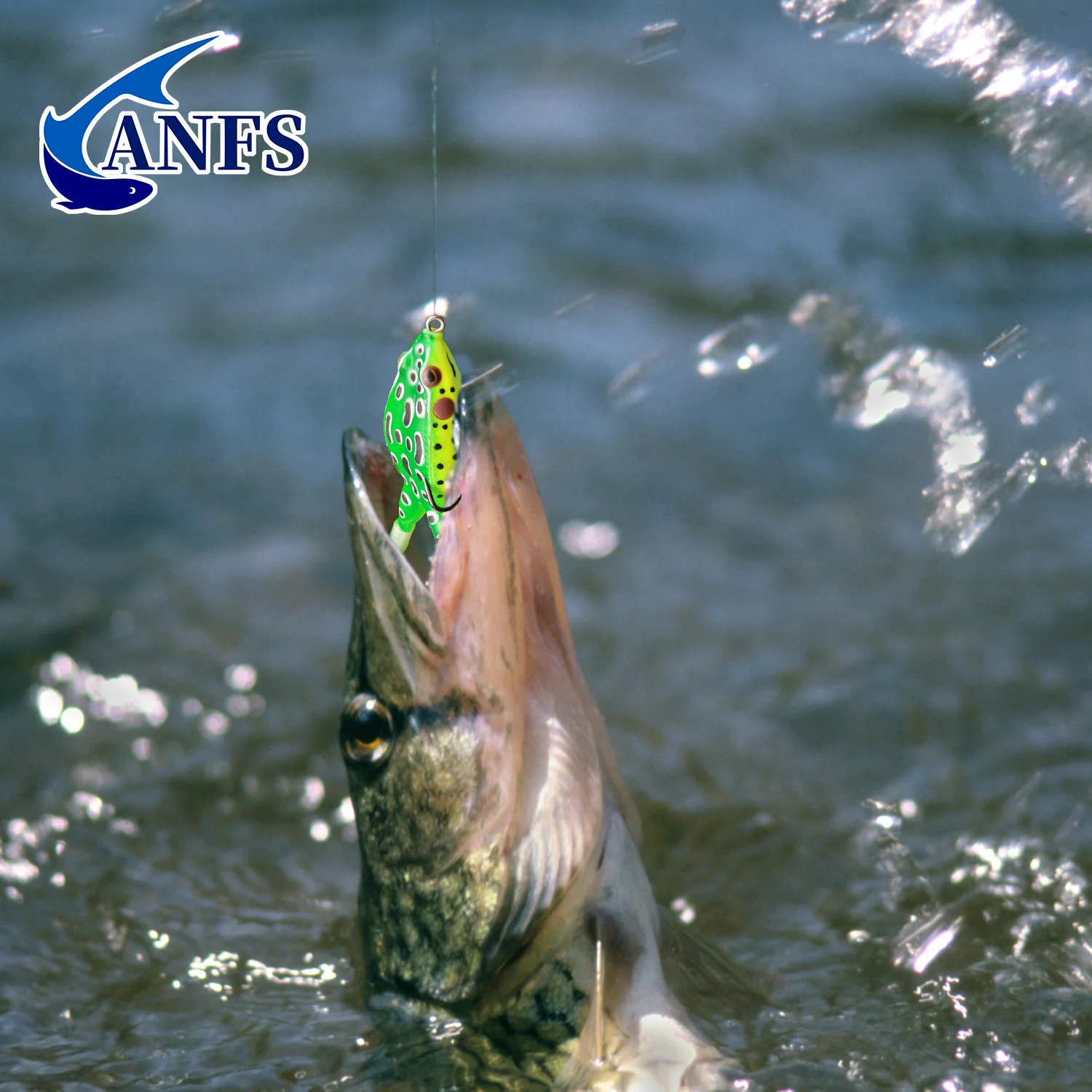 5 uds ANFS Kit de Señuelos de Pesca de rana suave-2 uds cebos artificiales de pato con 3 uds señuelo suave de rana-5 uds cebo de pesca con caja de almacenamiento - imagen 4