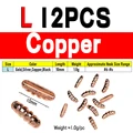 12pcs Copper L