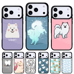 Funda iPhone Samoyedo con diseño de cachorro — Compatible 11–17 Pro