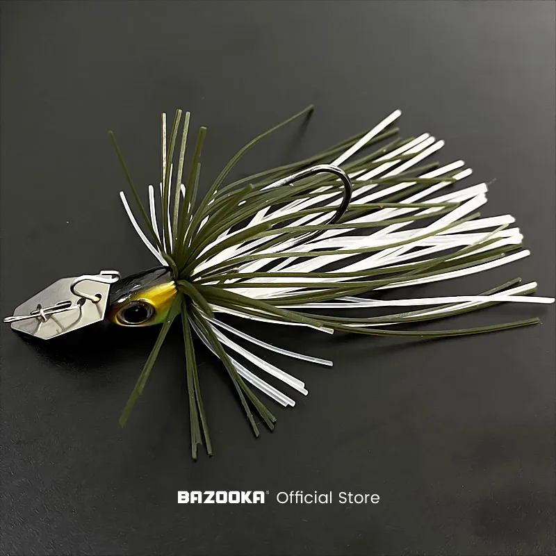 Bazooka-cebo de alambre giratorio, juego de Señuelos de Pesca, Spinner, gancho de Metal, cuchara, Wobblers, lubina Artificial, lentejuelas, Lucio, carpa, hielo, invierno - imagen 5