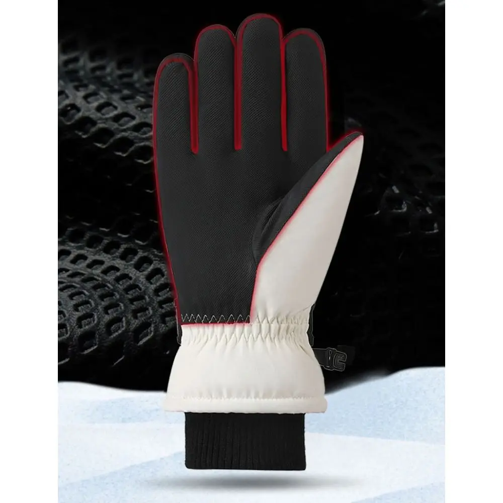 Nuevo Guantes de esquí con pantalla táctil, guantes antideslizantes para montar en invierno, manoplas impermeables para - imagen 4