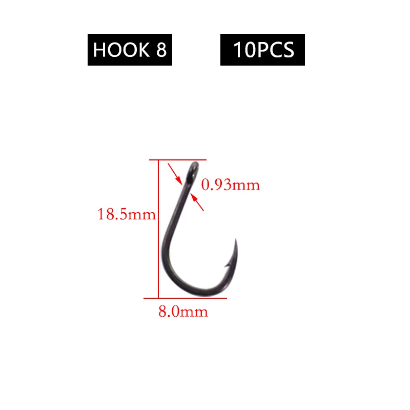 10pcs - Hook 8