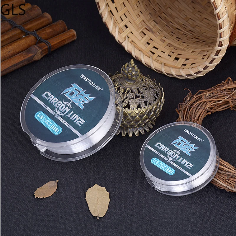 GLS Newest Strong 2.30kg-15.9kg Freshwater Bass Carbon Line 100M High Quality Fluorocarbon Coating Fishing Line - imagen 4
