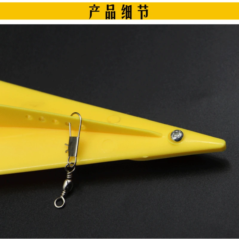 TABLA DE BUCEO ajustable de peso Artificial profundo, aparejo de pesca en el mar, giratorio, planificador de buzo, aparejos de pesca, 2 piezas - imagen 4