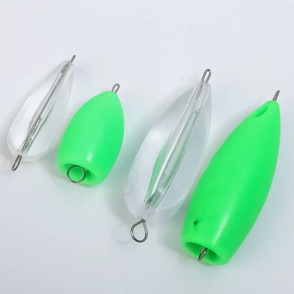 Señuelo de pesca con mosca de silicona, ayuda de fundición transparente que se hunde, herramientas de pesca flotantes, cebo de tiro largo, 3,2g/7,5g, 10 Uds. - imagen 3