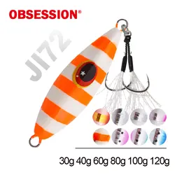 Señuelo Jigging Obsession J72 para pesca en mar
