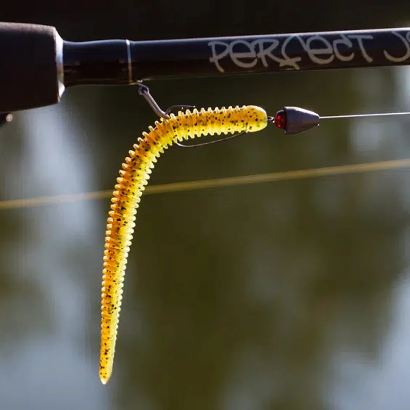 Keitech Japón Easy Shaker fideos finos roscados Bug Texas plantilla de pesca invertida señuelo de rastreo cebo suave - imagen 2