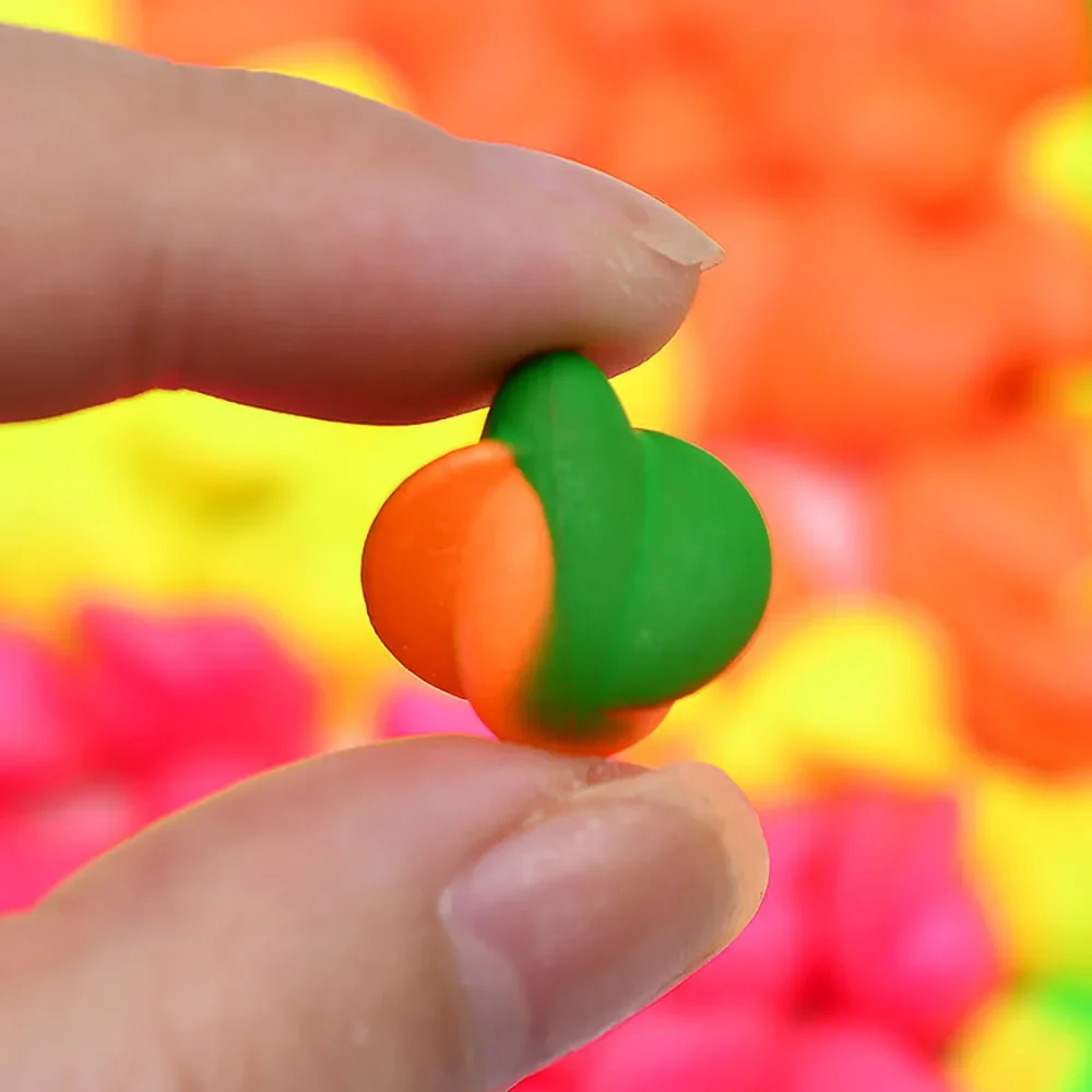 MNFT 12 Uds flotadores de pesca boyas Bobber de espuma con indicador de huelga giratoria para aparejos de pesca de Surf Pompano de agua salada dorada - imagen 3