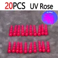 20pcs UV Rose