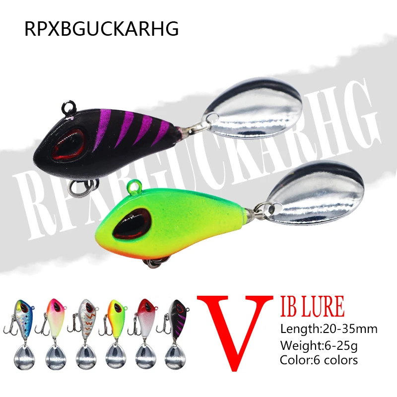 Wobbler Metal Vib – Señuelo crankbait con cola vibrante