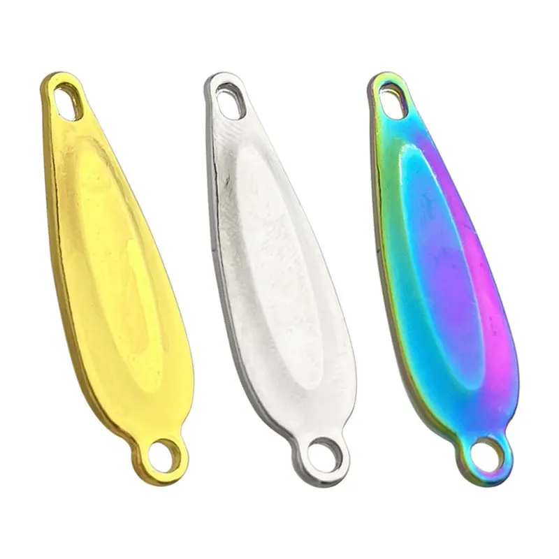 MUKUN 1PCS Metalen Spinner Lepel Vissen Lokt 1.1g/2.2g/3.5g/5g/7g Isca Kunstmatige Harde Aas Bass Zoutwatervissen Gereedschap - imagen 4