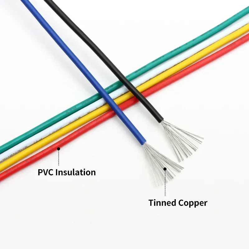 Cable cobre estañado para pesca – Eléctrico PVC resistente al calor - imagen 4