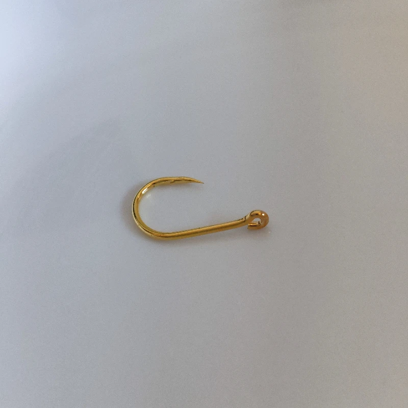 Anzuelos circulares para carpa dorados con púas – accesorios pesca - imagen 4