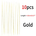 10pcs gold