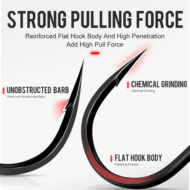 OBSESSION YB006 YB007 6 unids/bolsa 7g 10g 12g 14g anzuelos de plantilla de bala cabeza de anzuelo de pesca grande Crankbait plomo suave señuelo de gusano anzuelo de Jigging - imagen 5