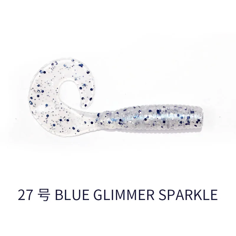 US ZMAN Ned grupo de pesca GrubZ flotante, cola de un solo rollo, carretera, cebo subblando - imagen 5