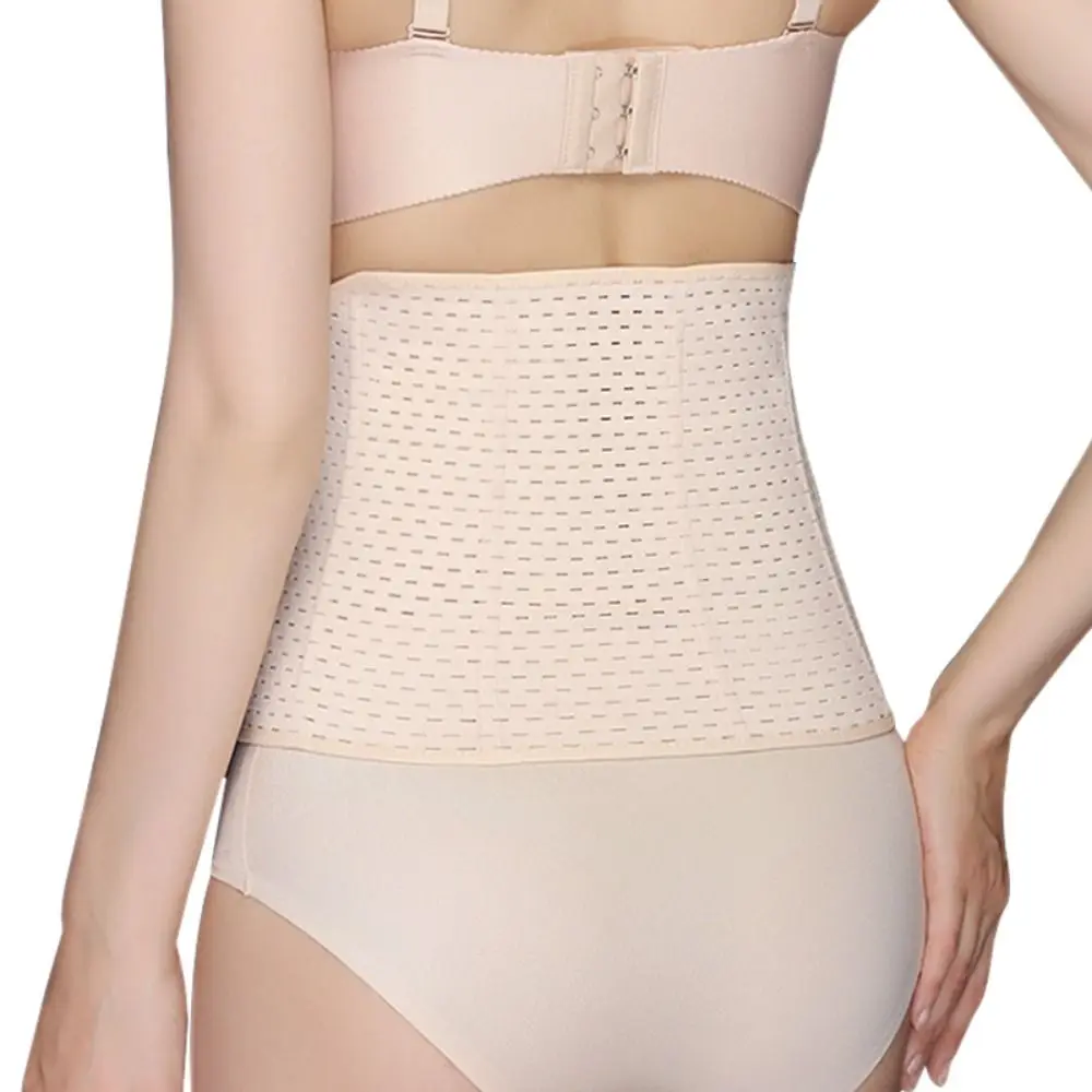 Cinturón moldeador de cintura cómodo y transpirable, cinturón moldeador de cuerpo elástico, moldeador de cuerpo ajustable fino para mujer