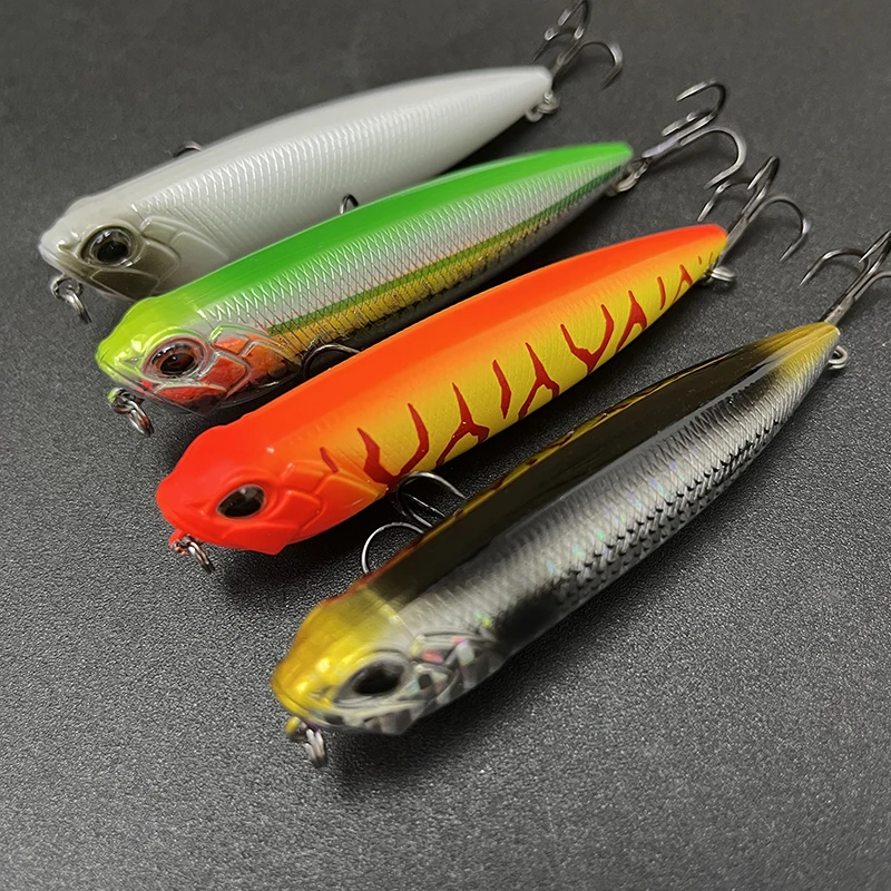 Señuelo de Pesca con lápiz de superficie, 85mm, 11g, Topwater, caminar al perro, Stickbait, Wobbler, Lucio, lubina, Pesca, Isca, Jerkbait Artificial duro 9236 - imagen 3