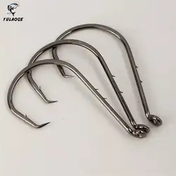 25 uds anzuelo de pesca doble backstab forma de olecrano pesca en el mar antidacoplamiento de largo alcance 1/0 # -8/0 #   materiel de peche 25PCS