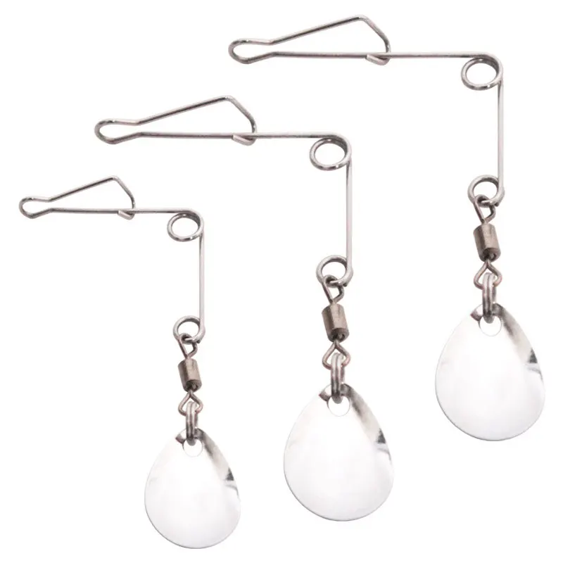 Equipo de pesca PD LUYA, accesorios compuestos de lentejuelas giratorias, Juego de pesca DIY, alambre de ruido, equilibrio acuático completo - imagen 5