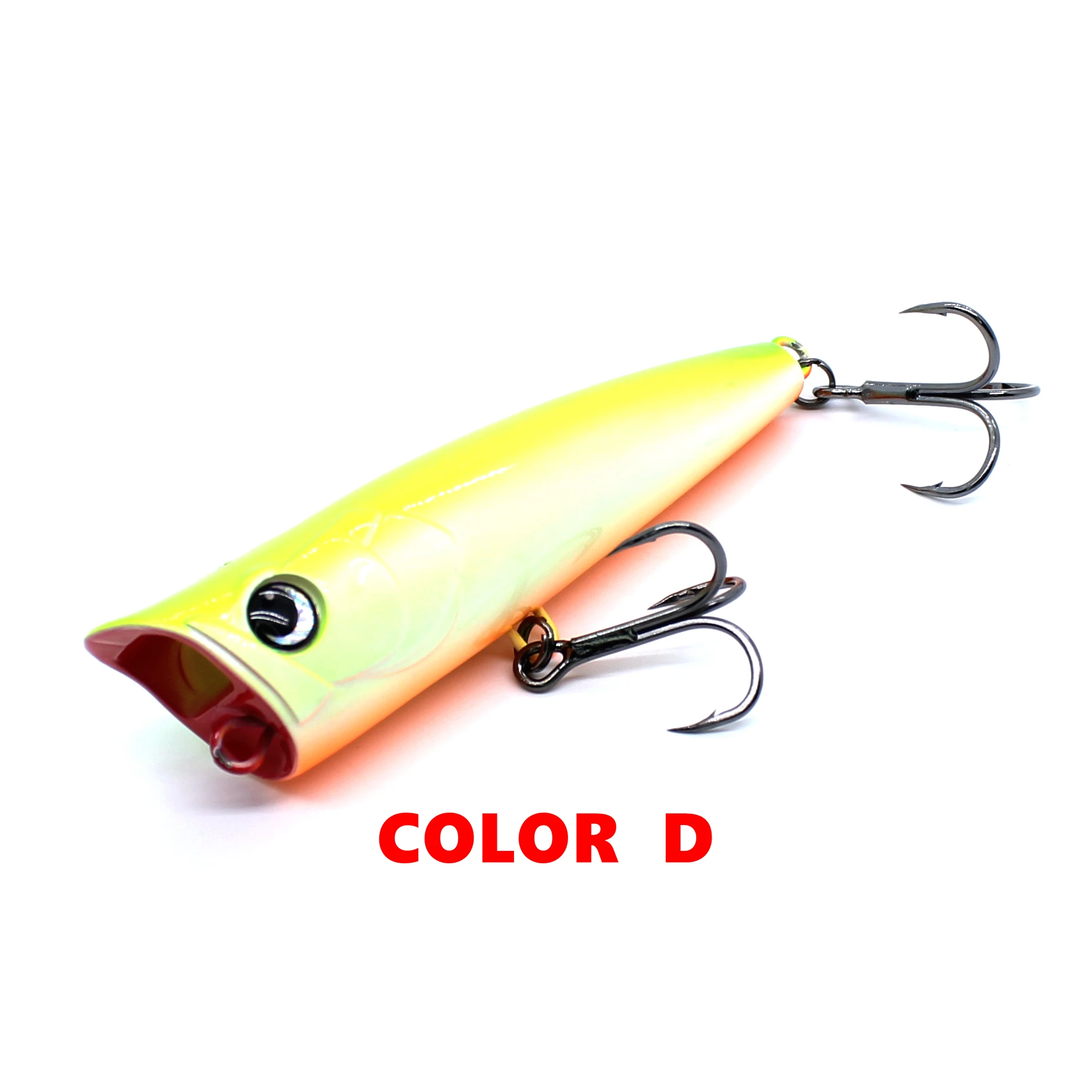 Señuelo de pesca colorido con diseño vibrante y múltiples ganchos para una captura efectiva