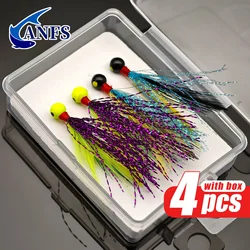 ANFS Jig Head con Ojos Realistas – Señuelos de Pesca