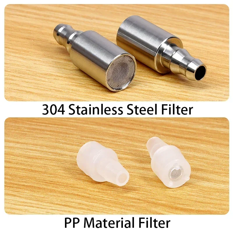 Tubo de silicona de grado alimenticio de 6x9mm con manguera con cubierta antipolvo, manguera de succión automática, tubo de bebida, tubo de entrada Universal, Kit dispensador de agua - imagen 2