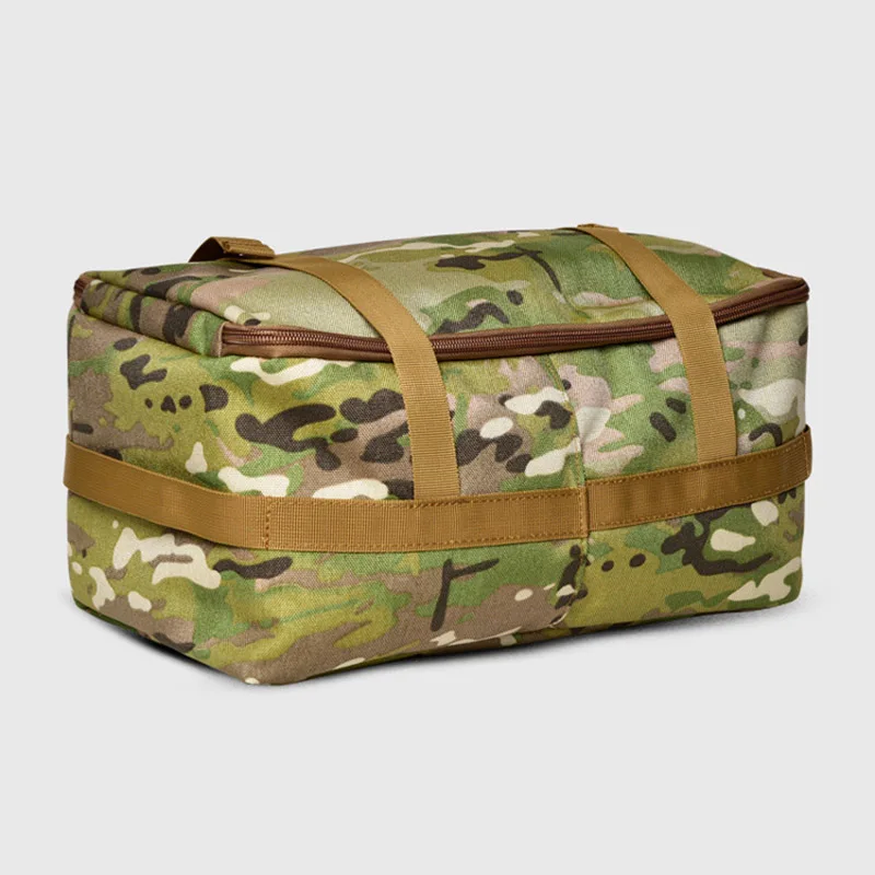 Bolsa de almacenamiento de pesca táctica, bolsas de almacenamiento portátiles para aparejos grandes, senderismo al aire libre, paquete de Picnic, estufa, utensilios de cocina, bolsa organizadora de transporte - imagen 5
