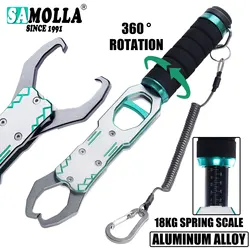 SAMOLLA Alicates de pesca con báscula – Giratorios para agua salada