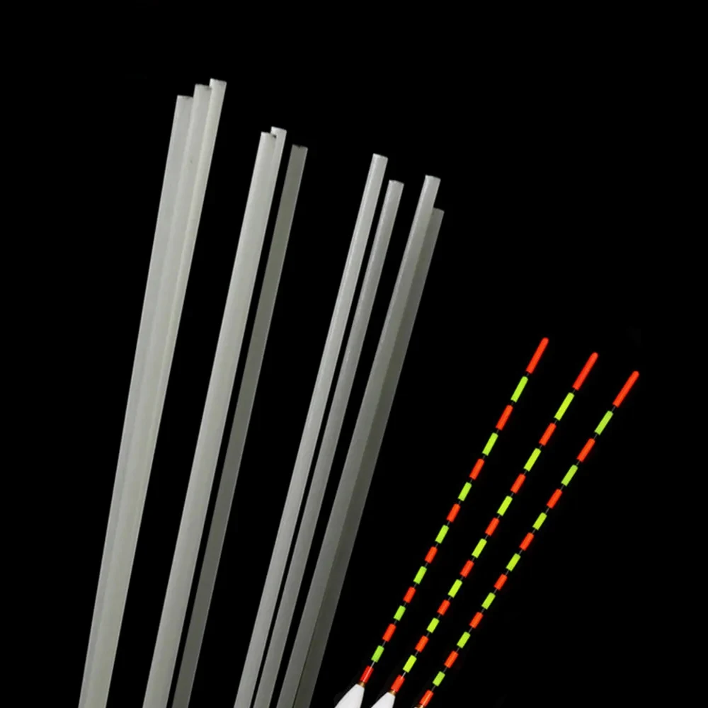 Palo redondo de fibra de vidrio para anzuelos de calamar, accesorios de aparejos de pesca, flotador de construcción, 1mm, 2mm, 200 unidades - imagen 4