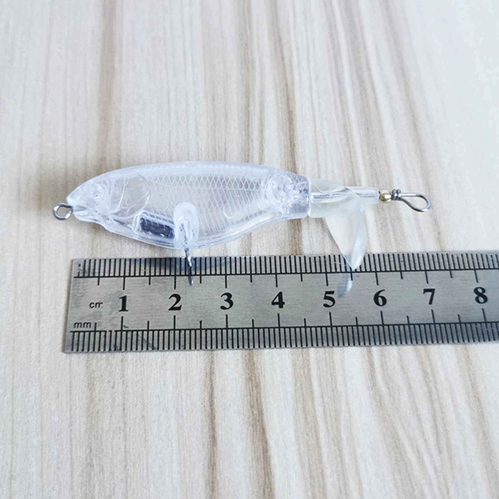 Señuelos sin pintar con cola giratoria – Pesca superficial deportiva - imagen 5
