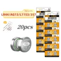 20PCS AG13 LR44
