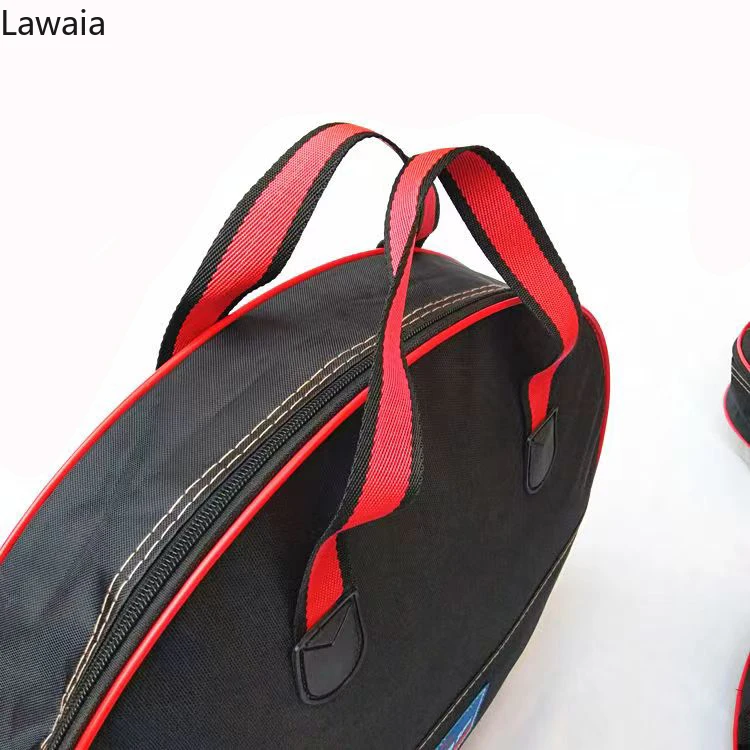 Lawaia-Bolsa de pesca de una capa, bolsa de embalaje de redes redondas, equipo de pesca, bolsa de red de lona para aparejos de pesca al aire libre, novedad de 2023 - imagen 4