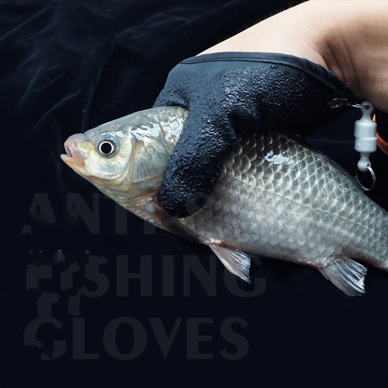 Catch Fish-guantes de látex antideslizantes para hombre, antipuñaladas, antiadherentes, antideslizantes, impermeables, Luya Fly Knock, guantes gruesos especiales para pesca - imagen 4