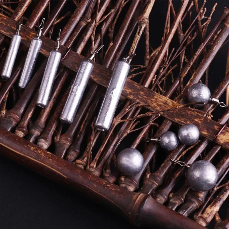 10 unids/lote, plomos de plomo de agua de alta calidad, giratorios, peso de plomo, aparejos de pesca, señuelos de plomo, peso para 3g 5g 7g - imagen 4