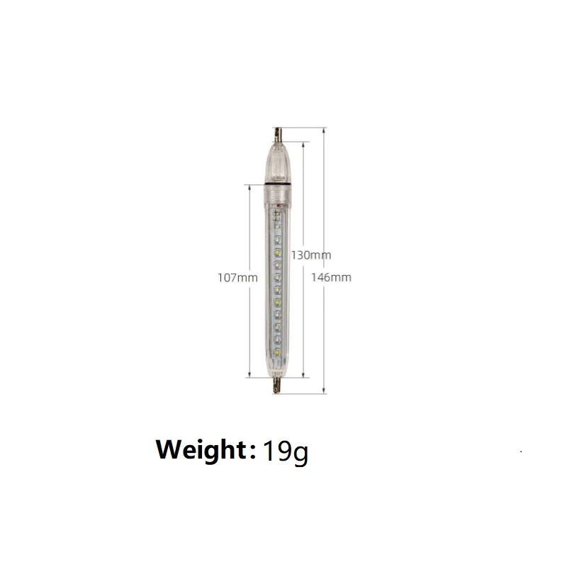 Mejore su iluminación con esta elegante luz LED compacta, mide 107 mm x 146 mm y pesa 19g
