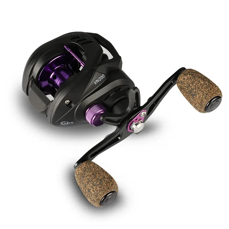 Carrete Baitcasting Universal – Freno magnético resistente agua salada - imagen 4