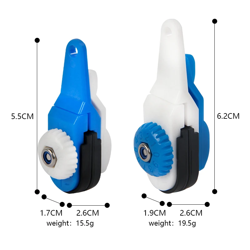 LETOYO-Clips de liberación de salida para curricán, Clips duraderos para curricán, herramienta de pesca, clip de pesca en el mar
