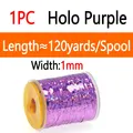 1mm 1PC Holo Purple