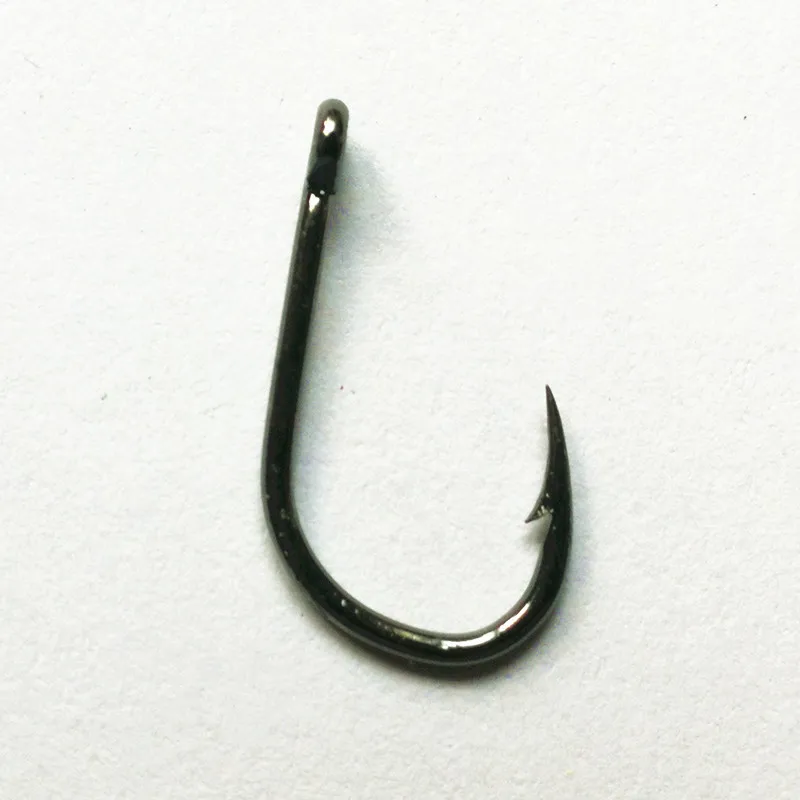 Mavllos-anzuelos de pesca de carpa, caja de anzuelos de acero inoxidable para pesca de agua salada, tamaño 3-12, estuche para señuelos, 100 unidades - imagen 4