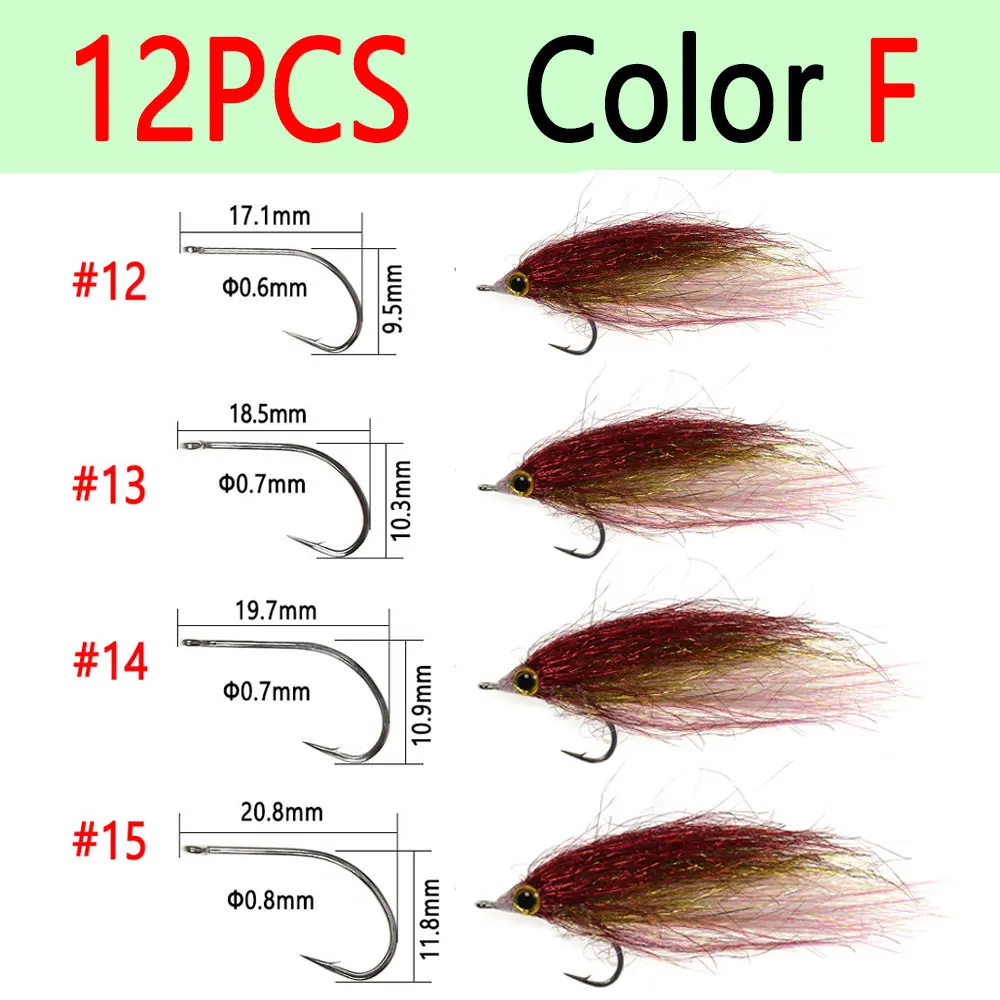 12pcs Color F