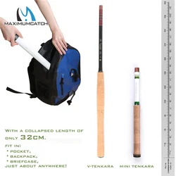 MAXIMUMCATCH Caña tenkara mini telescópica para pesca de montaña