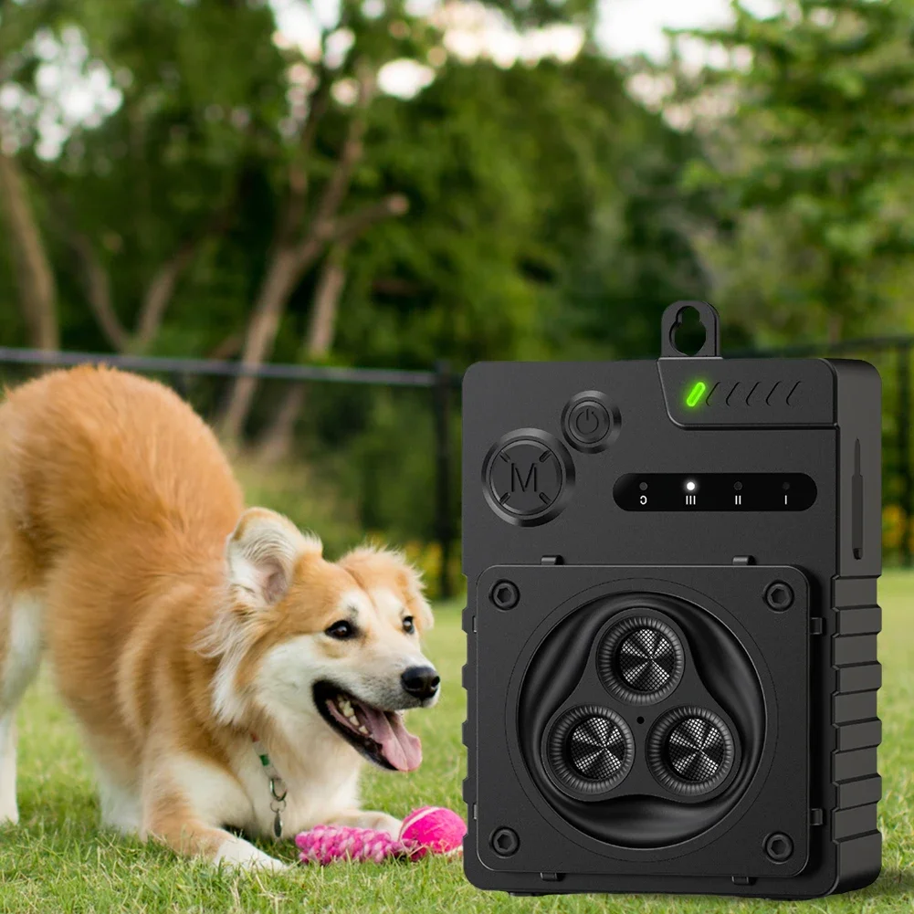 Dispositivo ultrasónico antiladridos para perros, dispositivo de Control de ladridos impermeable para perros, dispositivo de conducción de perros recargable por USB para exteriores e interiores - imagen 4