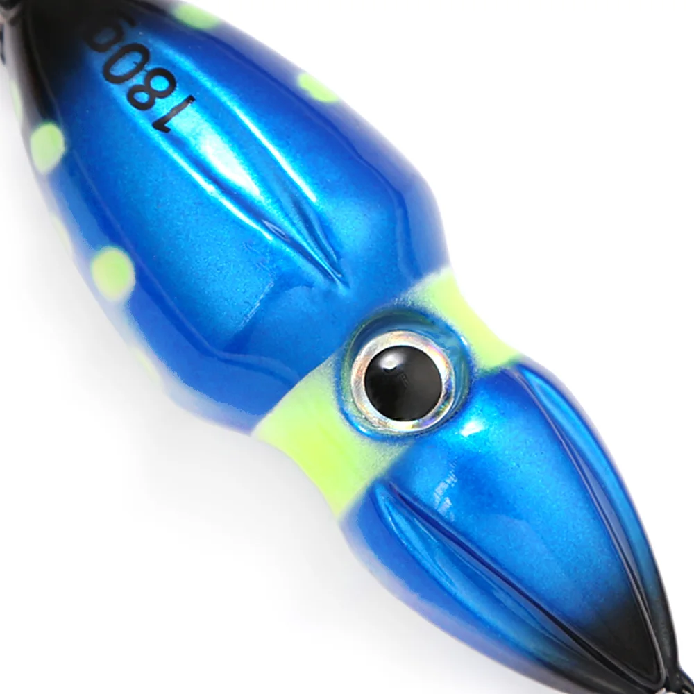 PEAK-señuelo tipo cuchara de plantilla de Metal, cebo Artificial de 80g, Jigging lento, aparejos de pesca de lubina súper duros - imagen 5