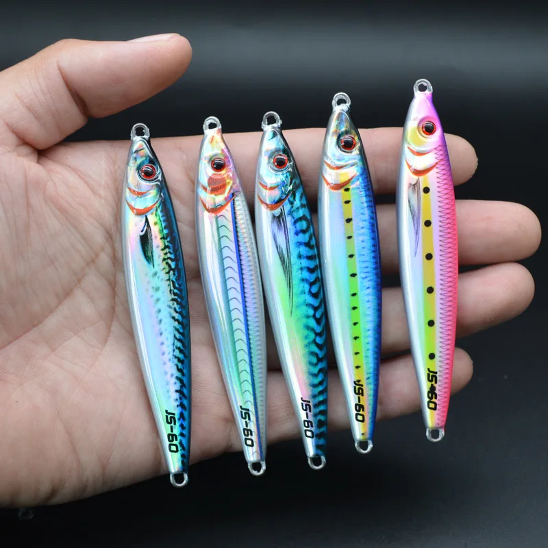 Jig Head 3D lento para lubina y caballa – Señuelo de pesca - imagen 2