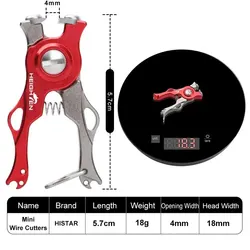 Cortador de alambre HISTAR – Mini multifuncional con cuchilla de tungsteno