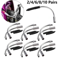 Guías de cable V-Brake con mangueras protectoras para bicicleta MTB